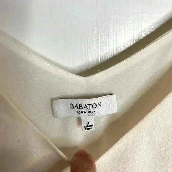 Babaton Cream and Black Midi Dress - Picture 2 of 8